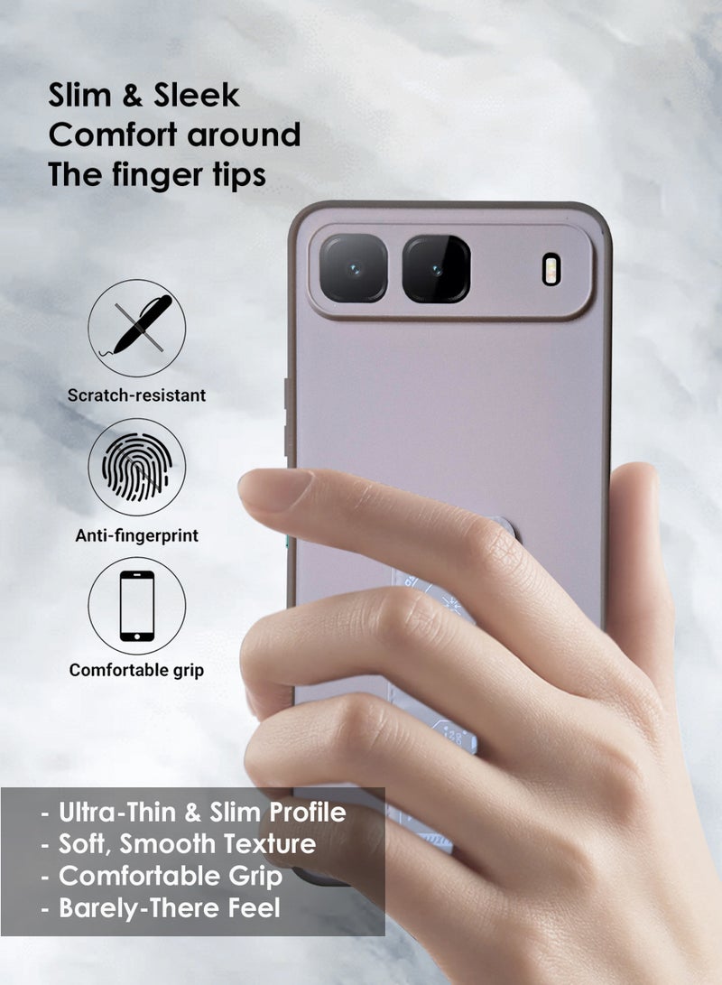 Infinix Hot 60i 5G Hand Grip Case Cover - Magnetic Hand Grip Holder & Kickstand Case For Infinix Hot 60i 5G - Strong Grip for Magnetic Car Holder, Stylish Silicone Case & Functional, Ultimate Convenience & Hands-Free Viewing - Image 5
